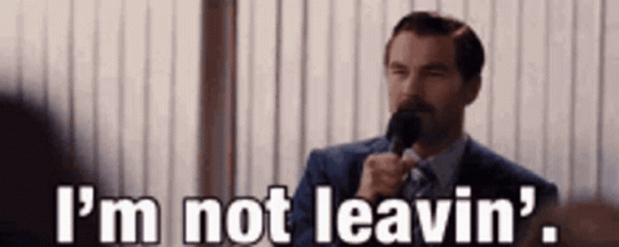 Im Not Leaving Leonardo DiCaprio Face Swap GIF