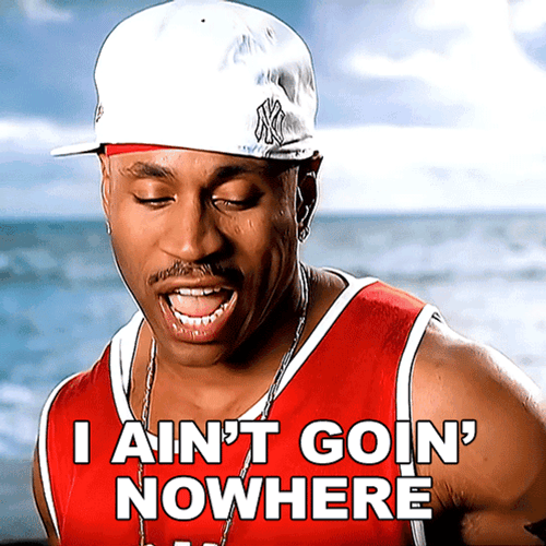Im Not Leaving LL Cool J Music Video GIF