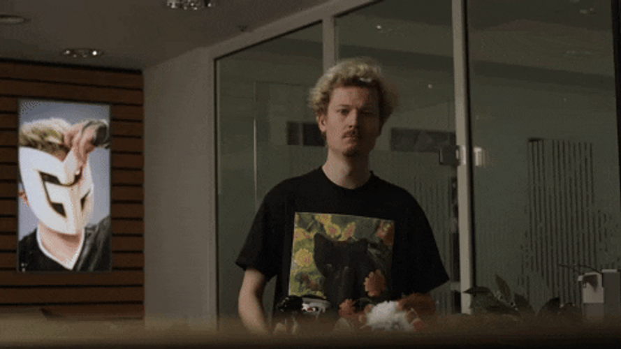 Im Not Leaving Mad Guy Walking Out GIF