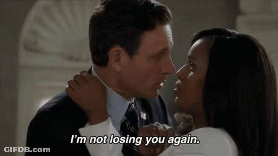 Im Not Losing You Again Olivia Pope GIF