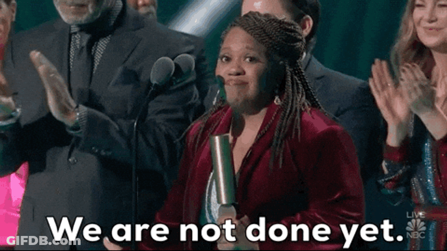 Im Not Ready Chandra Wilson GIF