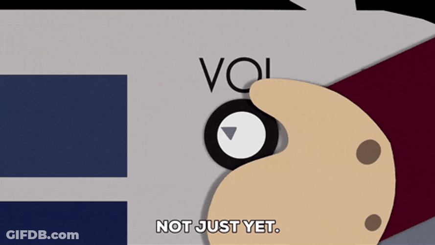 Im Not Ready Turning Dial GIF