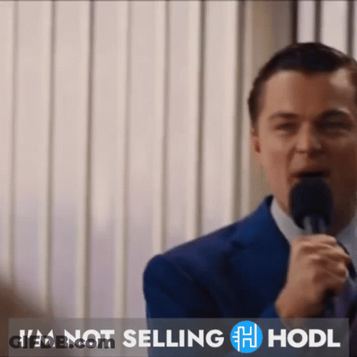 Im Not Selling Hodl Leonardo DiCaprio GIF