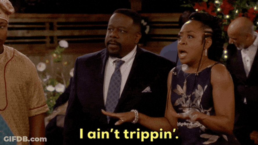 Im Not Tripping Im Cool GIF