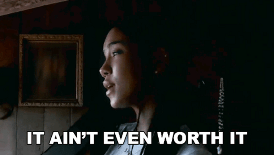 Im Not Worthy Jhene Aiko GIF