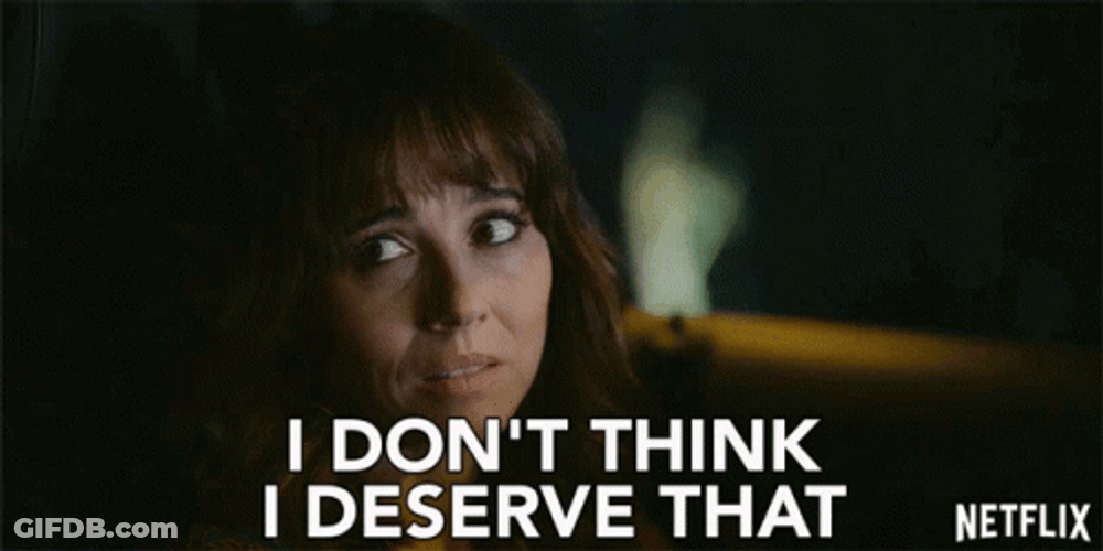 Im Not Worthy Linda Cardellini GIF