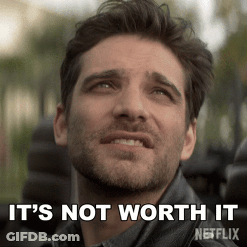 Im Not Worthy Rod Hardaway GIF