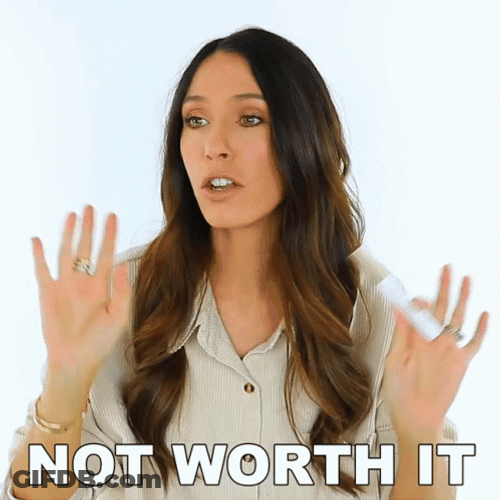 Im Not Worthy Shea Whitney GIF