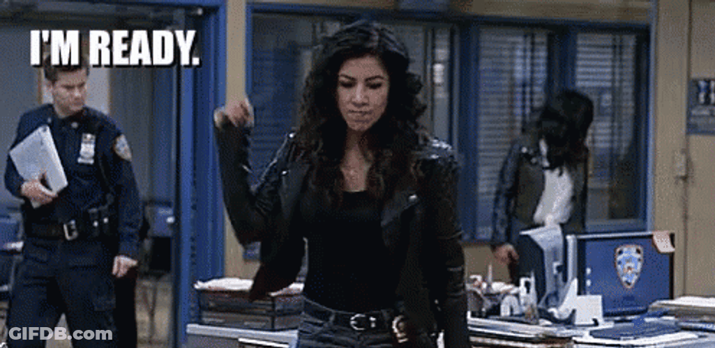 Im Ready Detective Rosa Diaz GIF