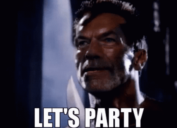 Im Ready To Party Arnold Shwarzenegger GIF