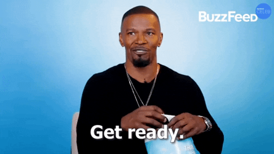 Im Ready To Party Jamie Foxx GIF
