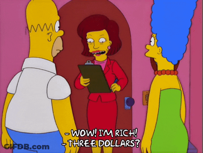 Im Rich Homer Simpson GIF