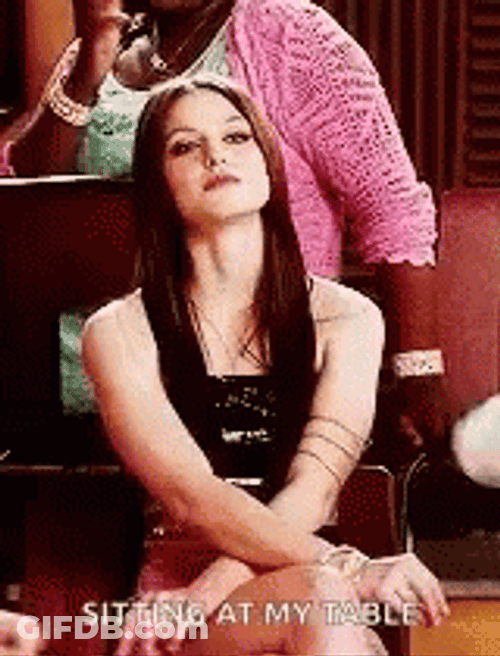 Im Sat At My Table GIF