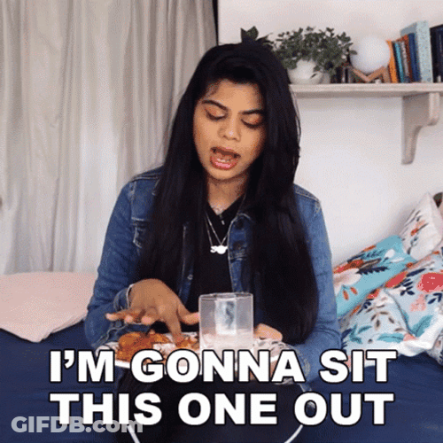 Im Sat Girl Talking GIF