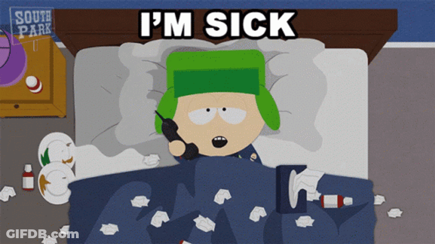 Im Sick Kyle Broflovski GIF