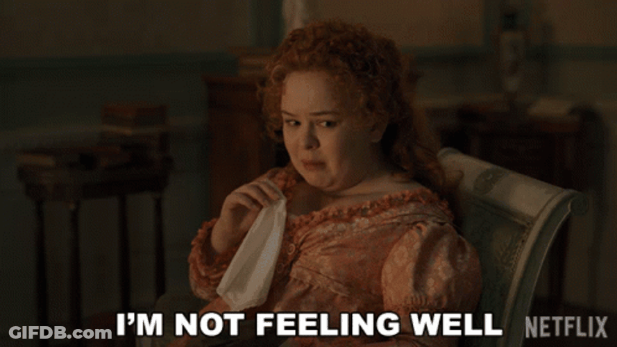 Im Sick Nicola Coughlan GIF