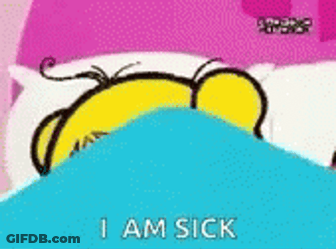 Im Sick Powerpuff Girls Bubbles GIF