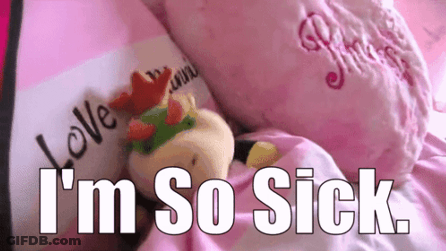 Im Sick Sml Bowser On Bed GIF