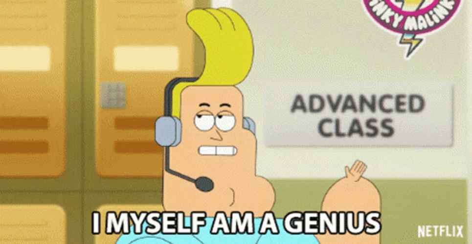 Im Smart I Myself Am A Genius Coach Freebird GIF
