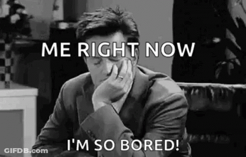 Im So Bored Sleepy GIF