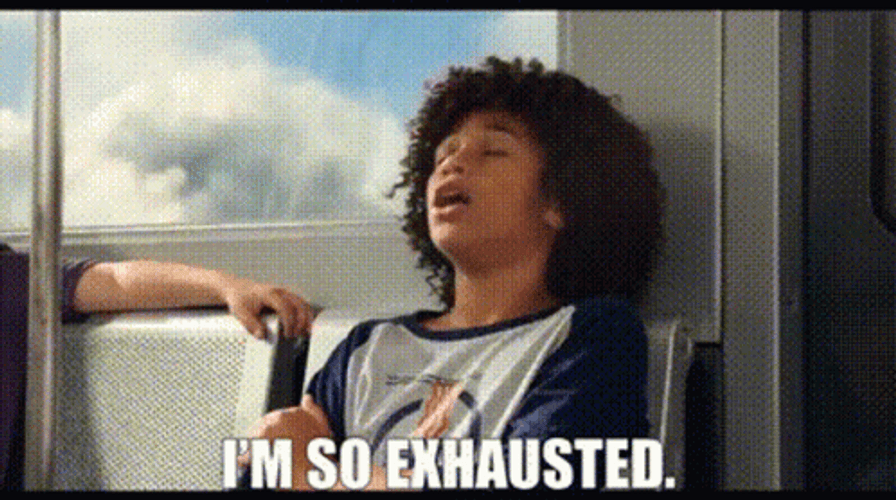 Im So Exhausted GIF