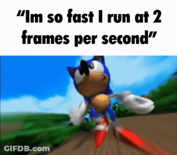 Im So Fast Run GIF