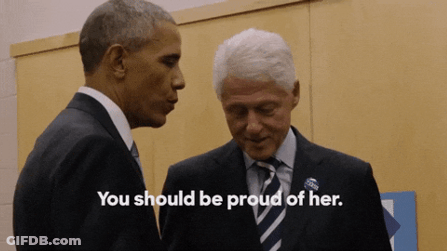 Im So Proud Bill Clinton GIF
