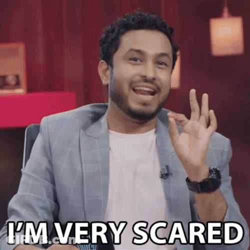 Im So Scared Abish Mathew GIF