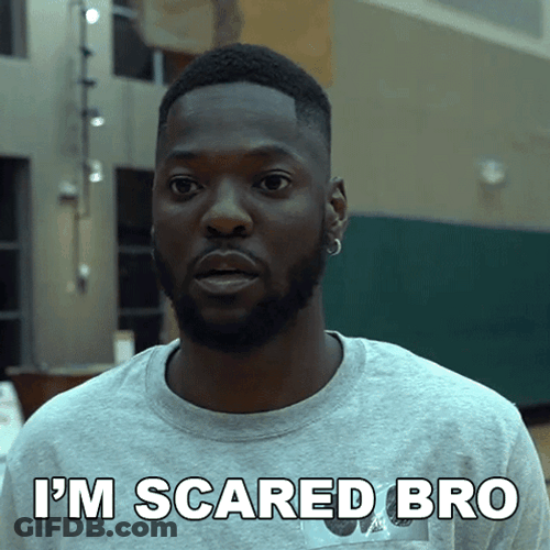 Im So Scared Bro Mark Phillips GIF
