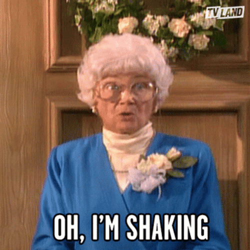 Im So Scared Estelle Getty GIF