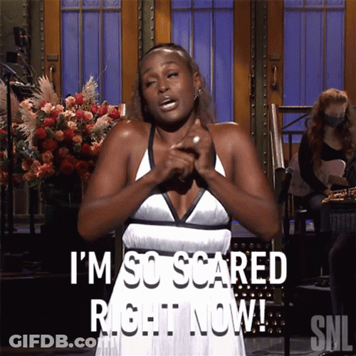 Im So Scared Issa Rae GIF
