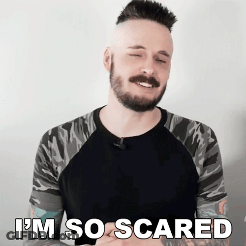 Im So Scared Liam Scott Edwards GIF