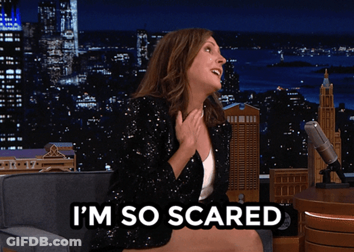 Im So Scared Molly Shannon GIF