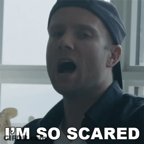 Im So Scared Patrick Carleton GIF