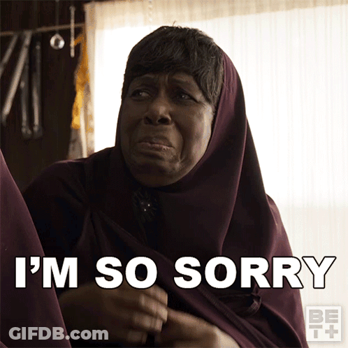 Im So Sorry Marva GIF