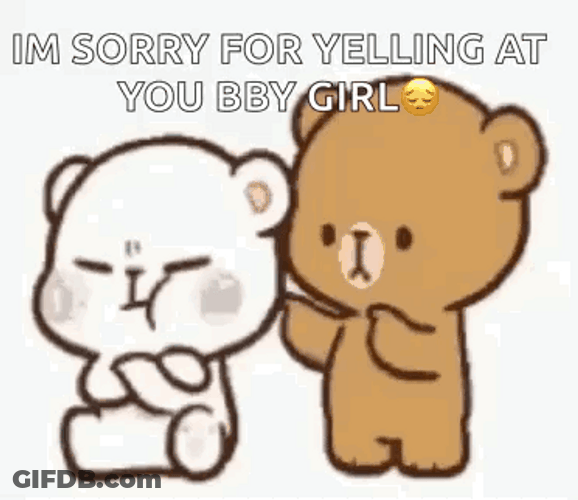 Im Sorry For Yelling Poke The Bear GIF