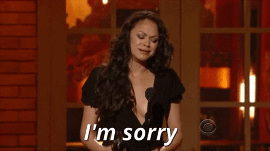 Im Sorry Karen Olivo Crying GIF