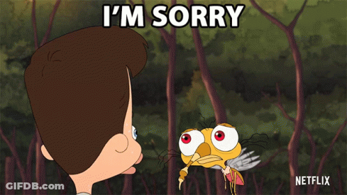 Im Sorry Tito The Anxiety Mosquito GIF