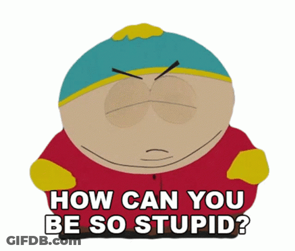 Im Stupid Eric Cartman GIF