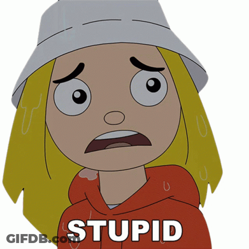 Im Stupid Ollie Harper GIF
