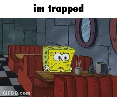 Im Trapped Spongebob GIF