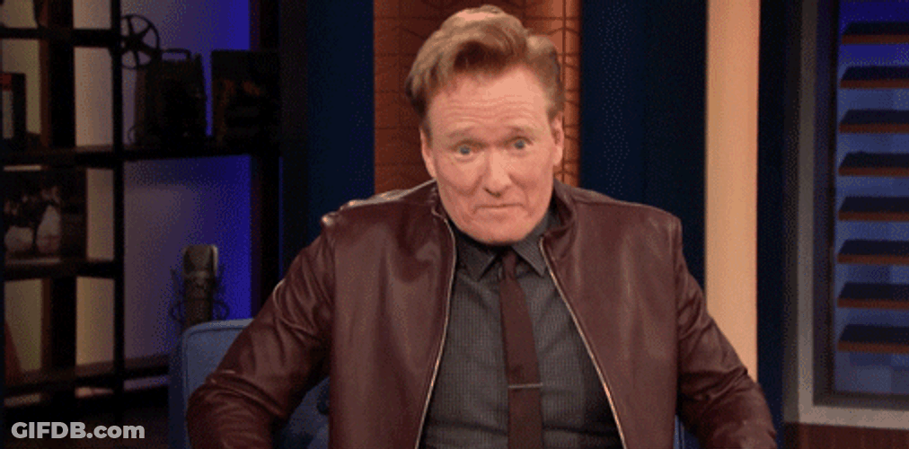 Im Waiting Conan O'Brien Presenter GIF