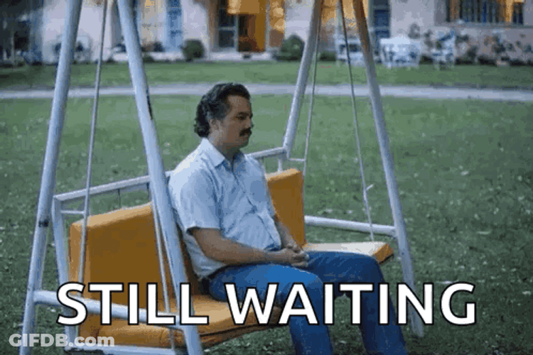 Im Waiting Sad Lonesome Bearded Guy GIF