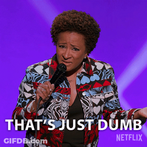 Im Wanda Sykes That Just Dumb GIF