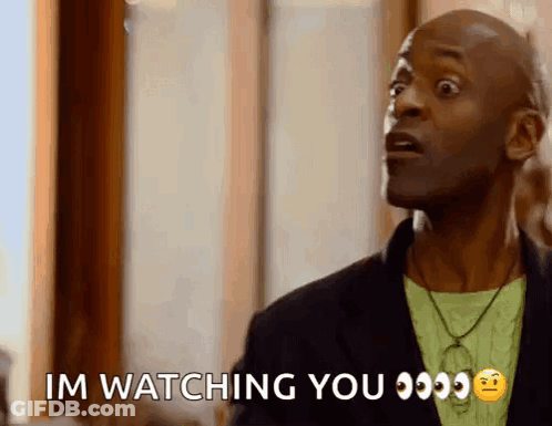 Im Watching You Charles Reese GIF