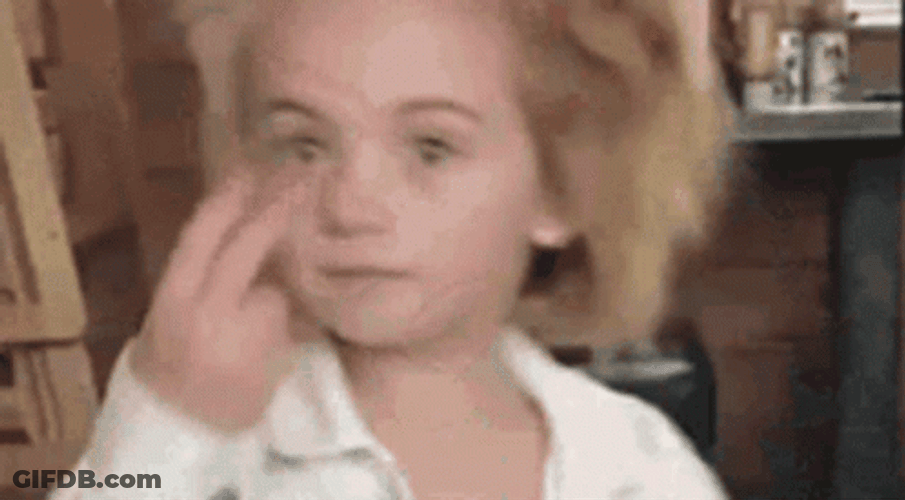 Im Watching You Sassy Kid GIF