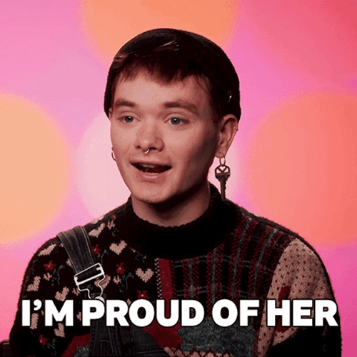 Im With Her And I'm Proud Of Her Rupaul Drag Race GIF