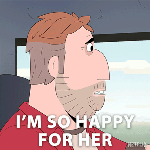 Im With Her And I'm So Happy For Her GIF