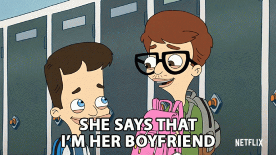 Im With Her I'm Her Boyfriend GIF