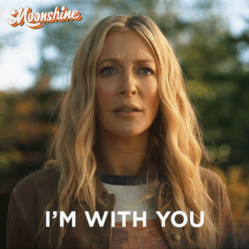 Im With Her I'm With You Jennifer Finnigan GIF